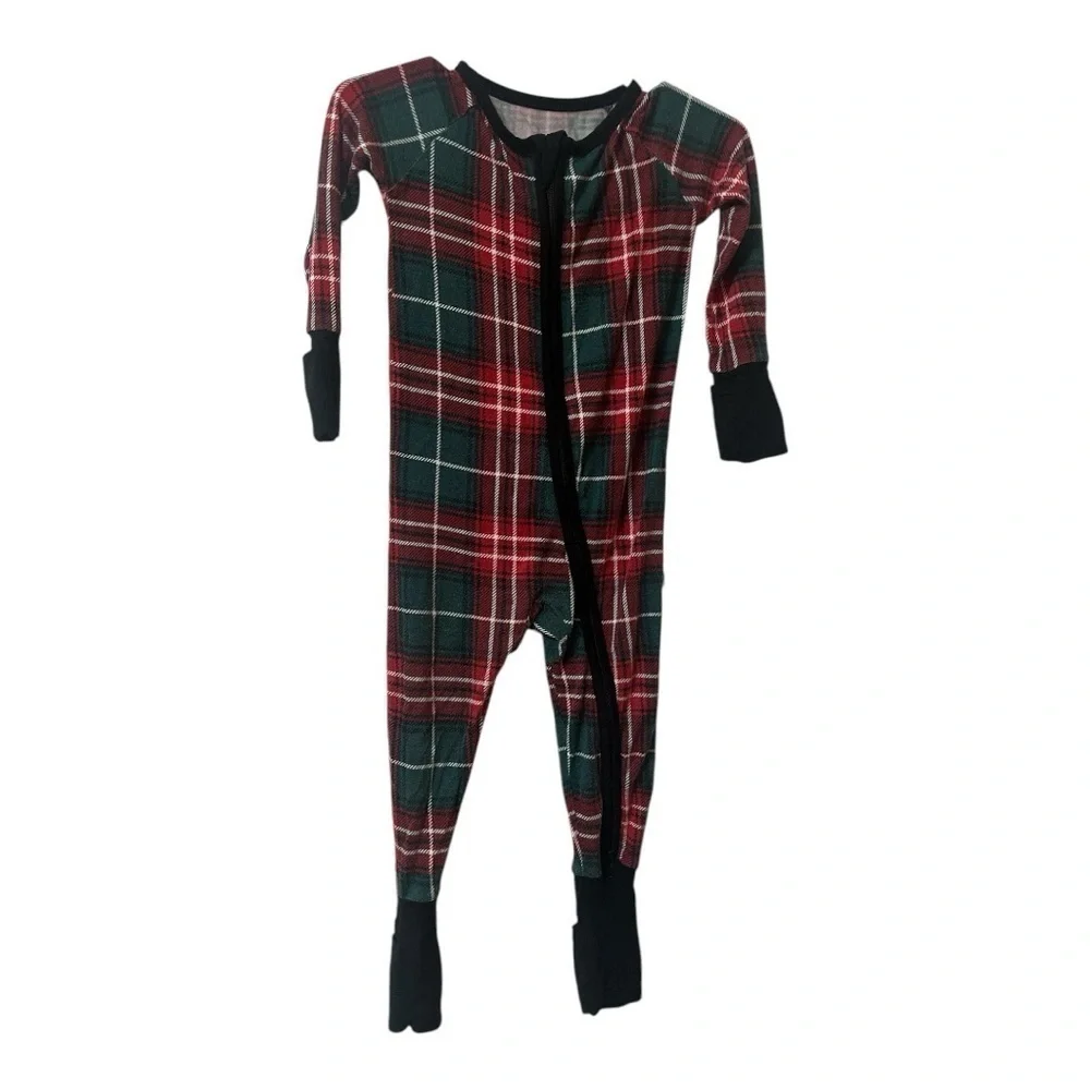 Little Sleepies Plaid Kids Pajamas